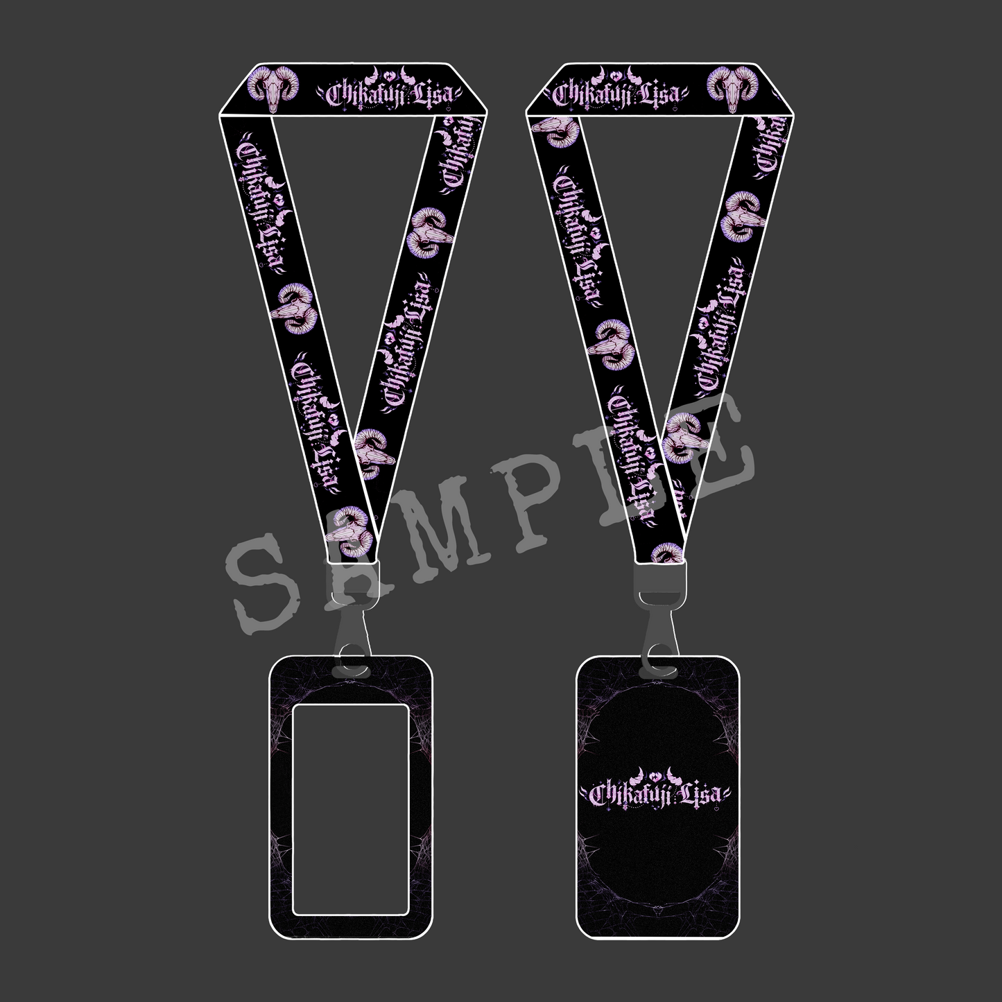 Nightmare Underground Card Case & Lanyard